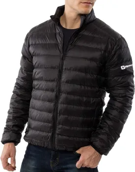 Alpine Swiss Niko Mens Puffer Jacket | Insulated Lightweight Down Alternative Coat | Packable, Water Resistant & Warm