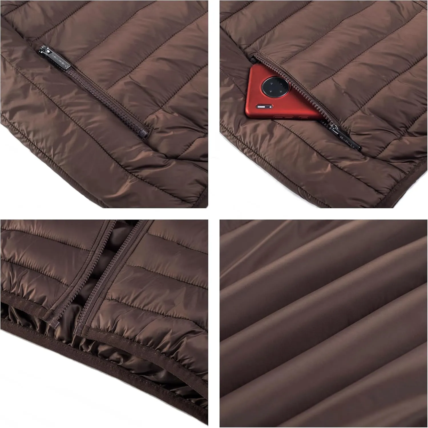 Alpine Swiss Niko Mens Puffer Jacket | Insulated Lightweight Down Alternative Coat | Packable, Water Resistant & Warm