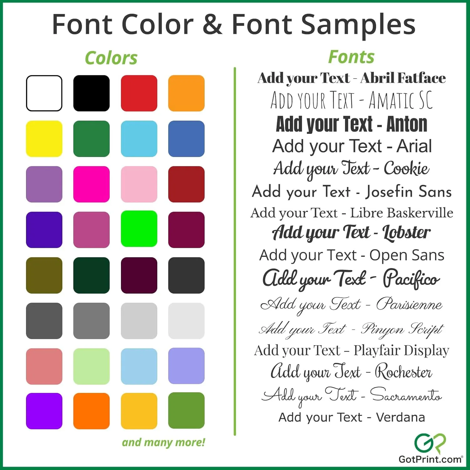 GotPrint Custom Shirt for Men, Women, Add Your Own Text Personalized T Shirts, Customizable Shirt Front/Back Soft Graphic Tee