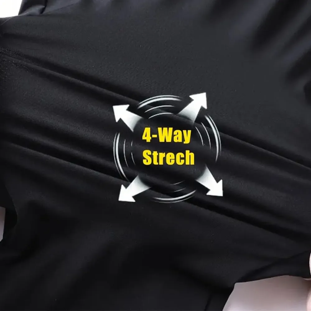 Men's Sweatpants Lightweight Active Pants Quick Dry for Running Jogging YogaGolf with Zipper Pockets