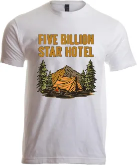THE CEO Funny Camping T-Shirt Men's Tee with Vibrant Prints That Stay Fresh After Washes -Humorous Camp Joke Gift for Camping