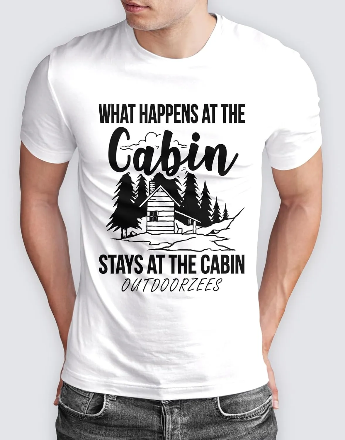 THE CEO Funny Camping T-Shirt Men's Tee with Vibrant Prints That Stay Fresh After Washes -Humorous Camp Joke Gift for Camping