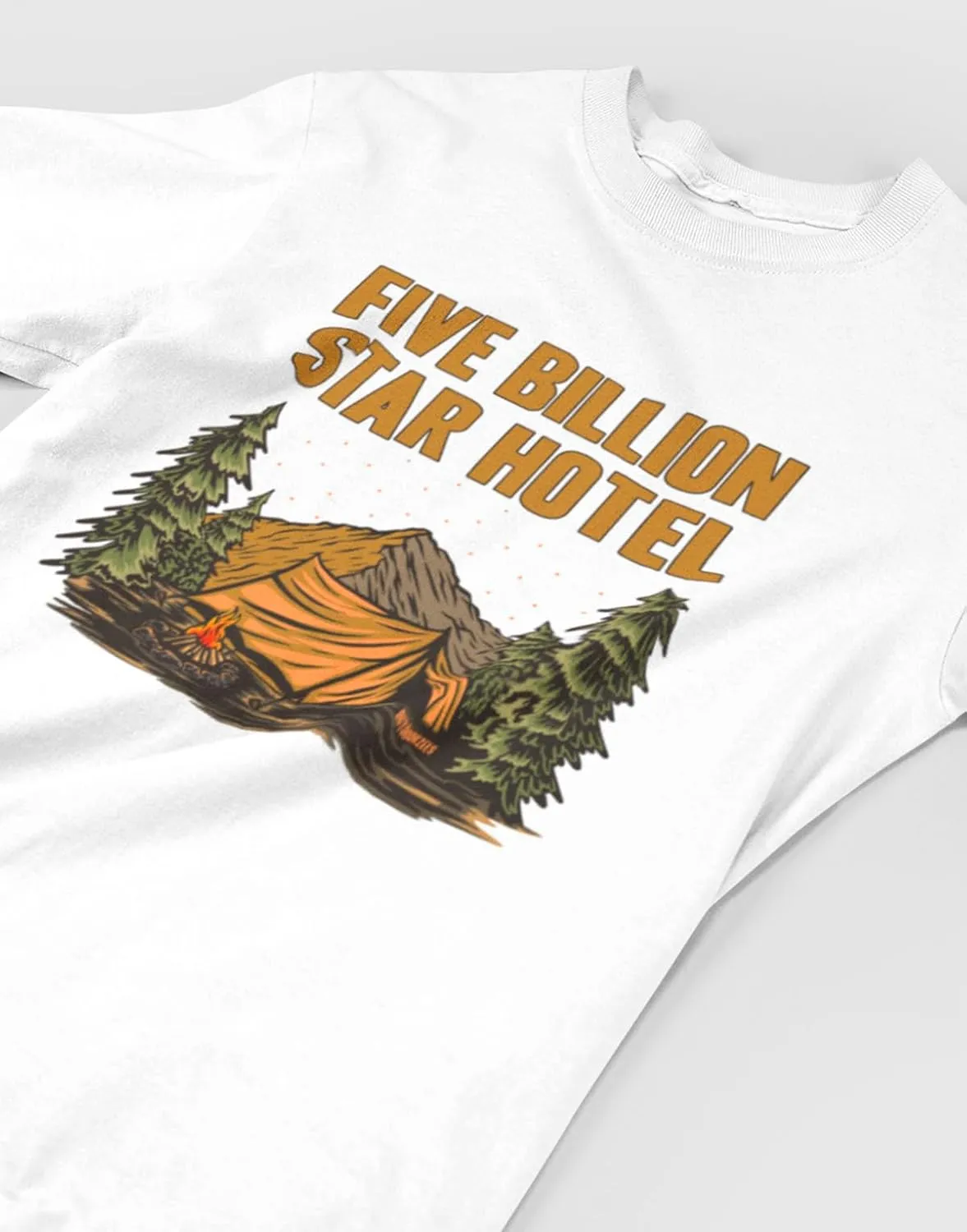 THE CEO Funny Camping T-Shirt Men's Tee with Vibrant Prints That Stay Fresh After Washes -Humorous Camp Joke Gift for Camping