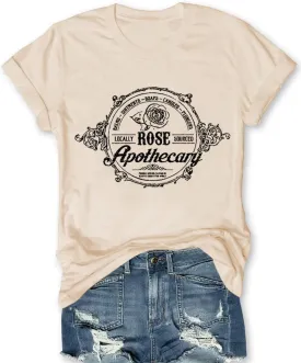 Women Vintage T Shirt Funny Summer Short Sleeve Tops Print Graphic Tees